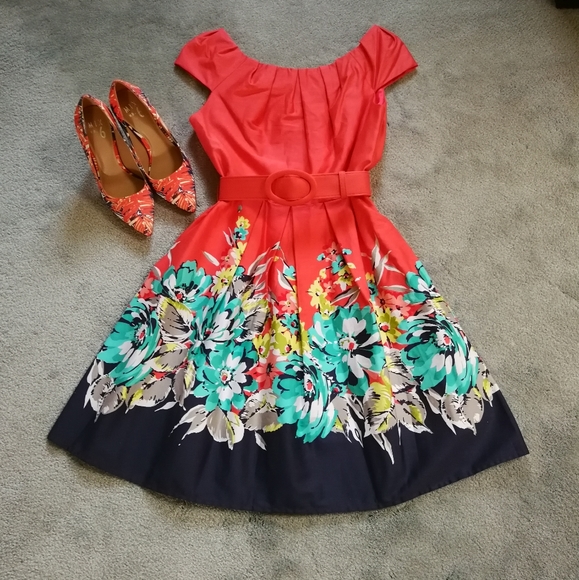 🏖️ New Spense Petite Sun Dress Size 2P - Picture 5 of 8